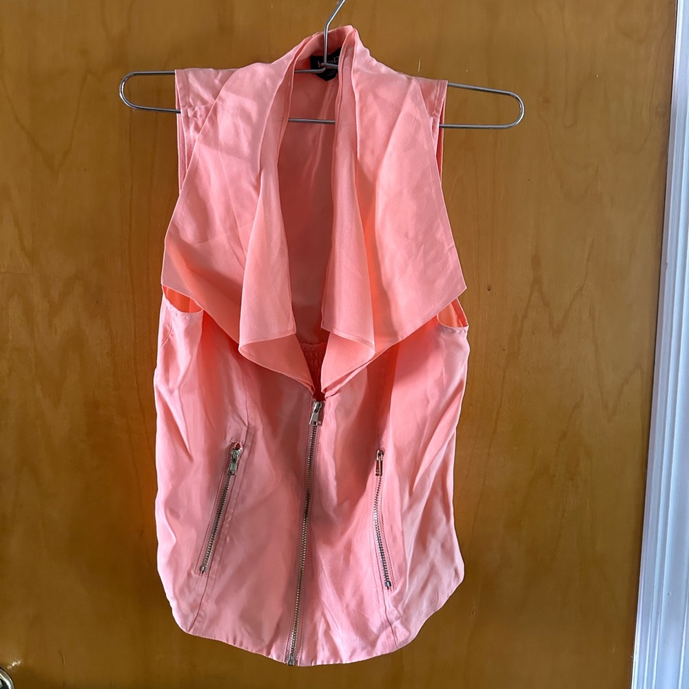 Peach BeBe vest